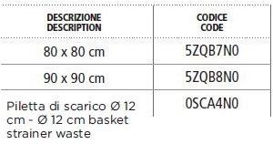 Gruppo Geromin Поддон квадратный из акрила Zeroquattro® sun-id-1494835 - Вид №1