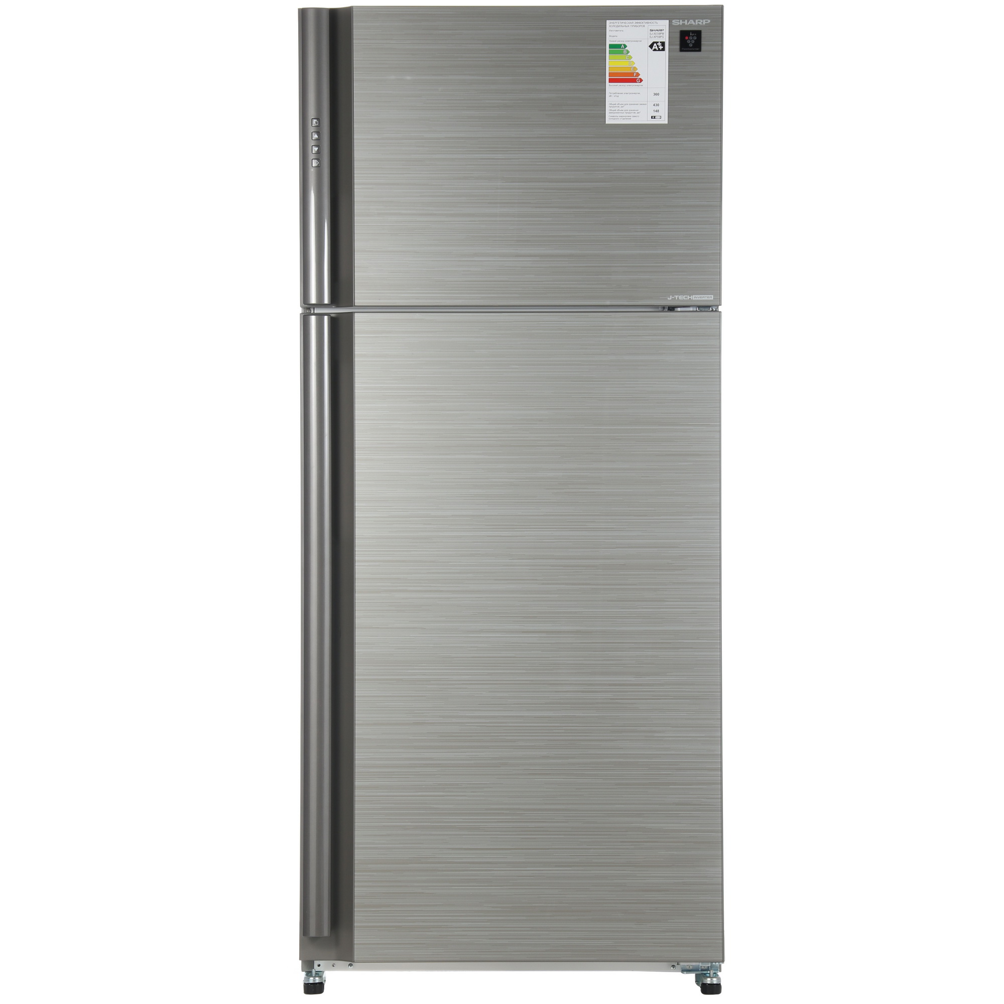 1053503 Холодильник с морозильником   Sharp SJXP59PGSL серебристый STDN-0125833 - Вид №3