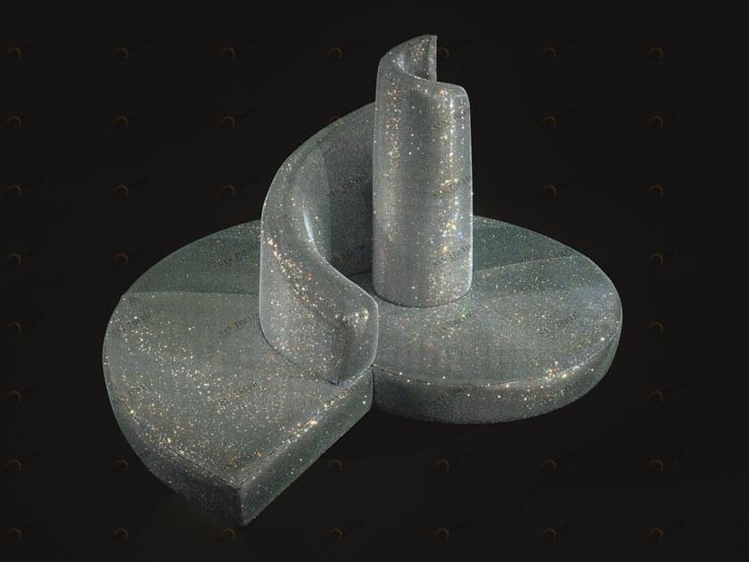 edra Диван в центре комнаты, покрытый кристаллами сваровски Diamond sun-id-1469304