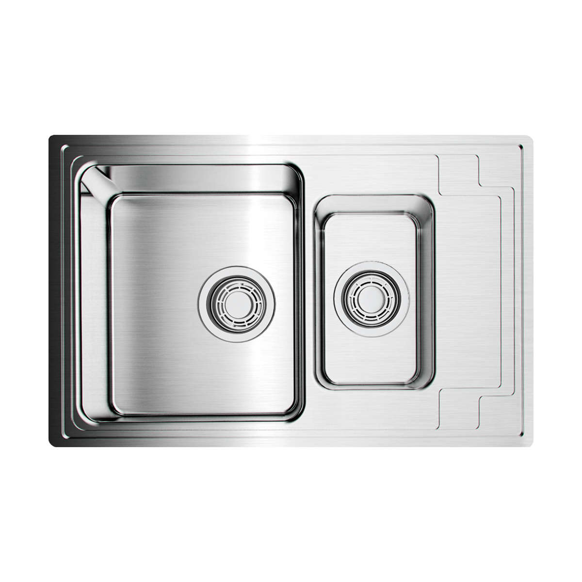 Кухонная мойка Mizu 78-2 IN OMOIKIRI 4973731