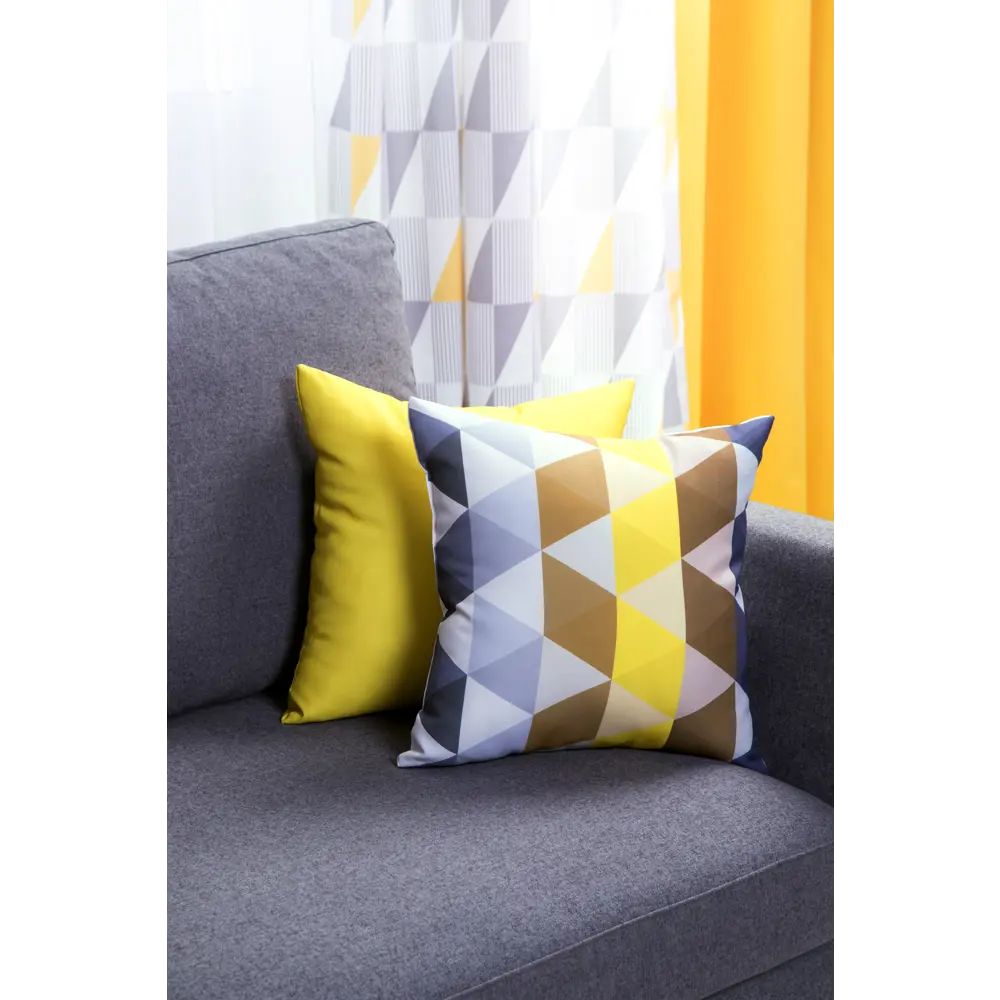 Подушка декоративная «Яркость» 40х40 см цвет жёлтый SEASONS STLM-2187061 - Вид №7