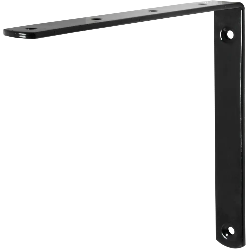 Кронштейн Larvij Angle 3 15x17.5 см сталь нагрузка до 1 кг цвет чёрный Англ STLM-2007166