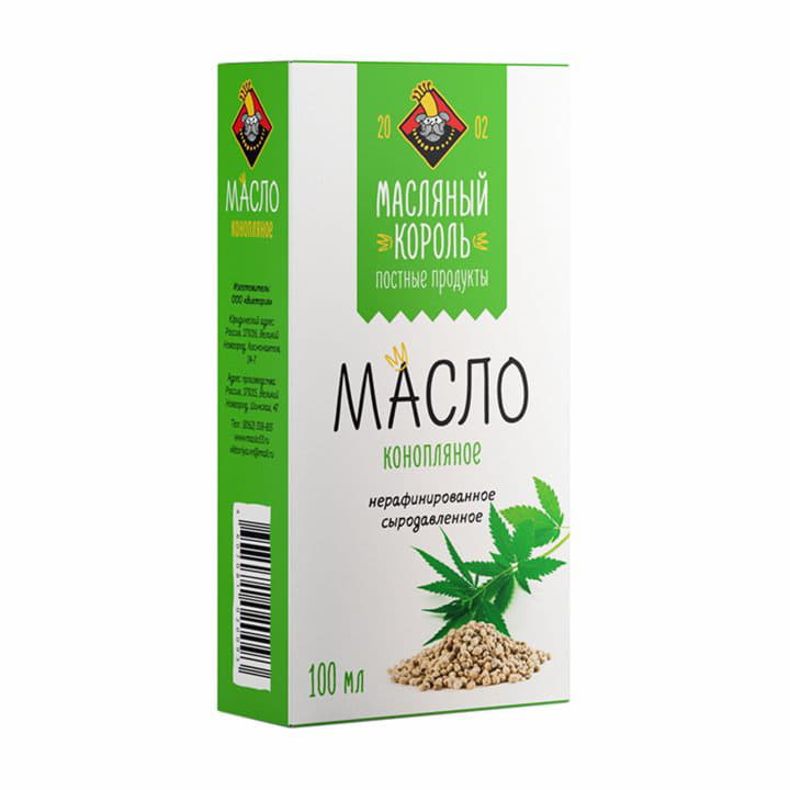 Масло конопляное Масляный Король 100 мл Santreyd 5859