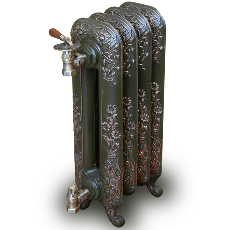 Чугунный радиатор RETROstyle York 600/81 10 секций 7172 - Вид №3