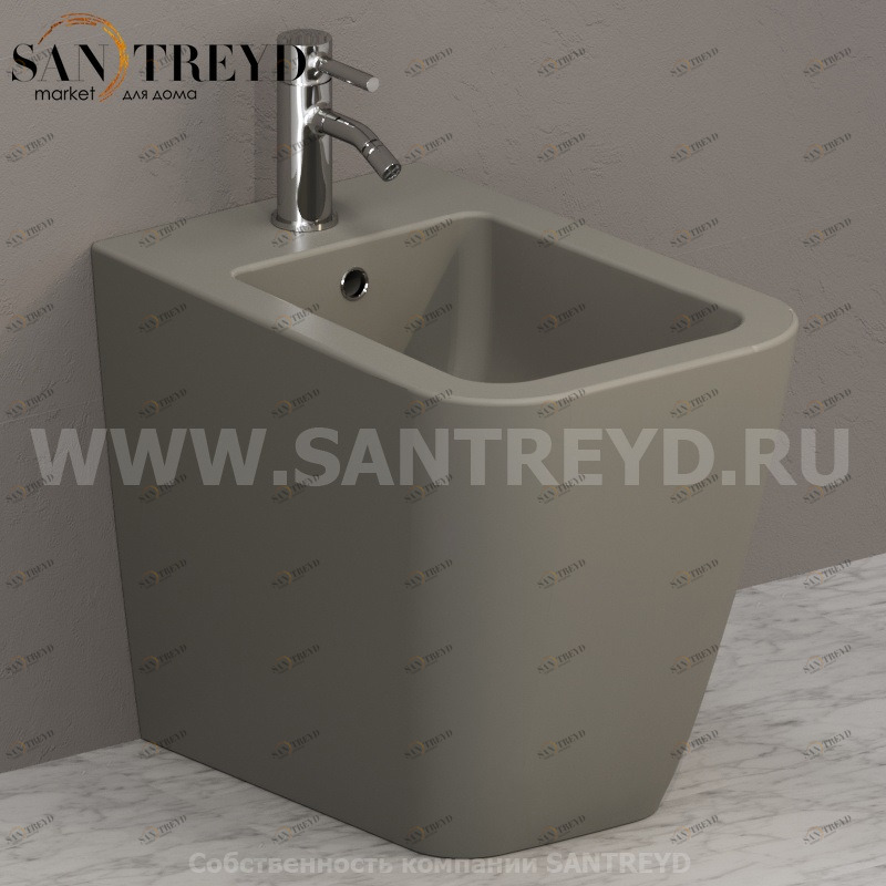 ST010CC Биде напольное STONE Ceramica Globo