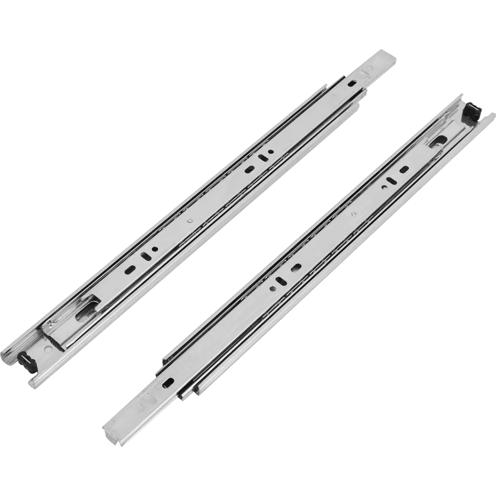 Комплект шариковых направляющих полного выдвижения EDS Chrome EDS-35 35/350 мм сталь, цвет серебро 85075490 STLM-2207262 Santreyd 