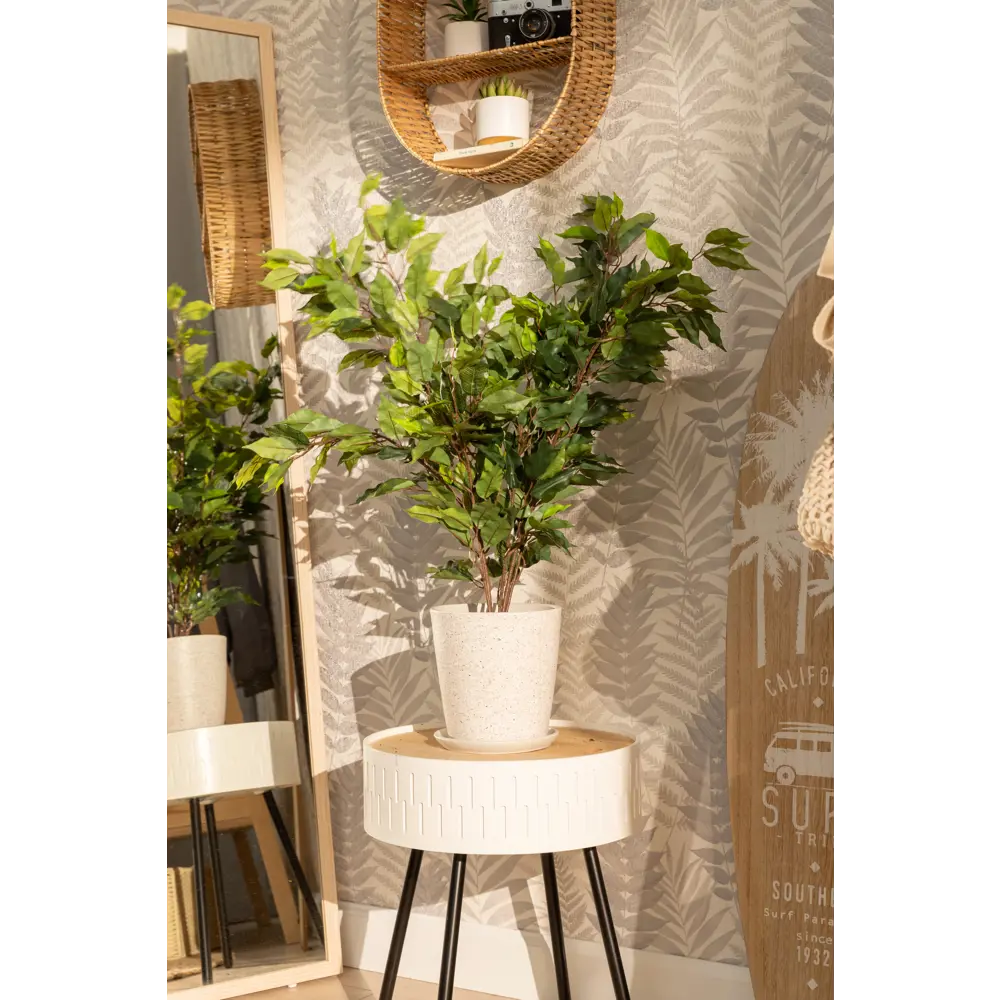 Santreyd Керамический горшок «Бежевый камень» для комнатных растений 83406115 STLM-0041009 - Вид №1