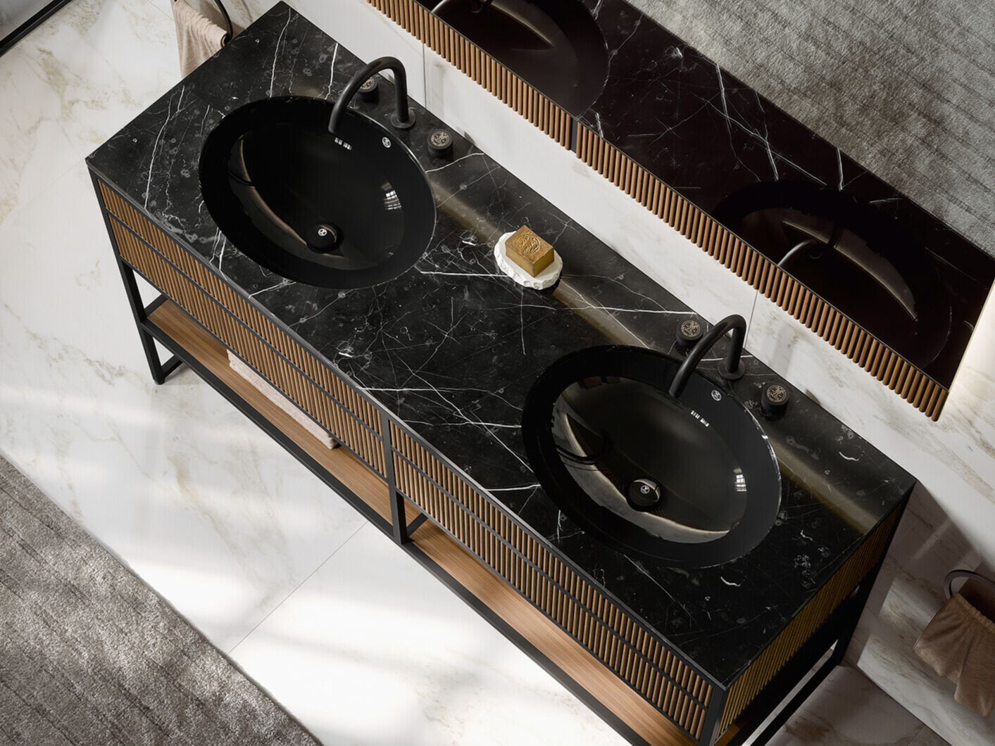 Полная мебель для ванной комнаты OASIS Академия ARCH-00081001 - Вид №1