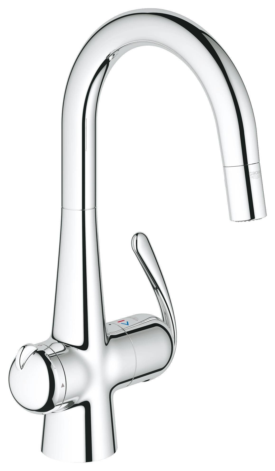 Смеситель для кухни GROHE Zedra, хром (31203000)