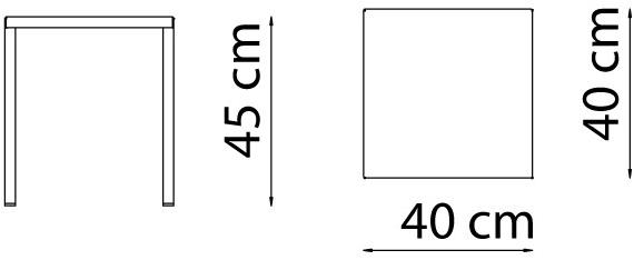 Vermobil Низкий штабелируемый металлический садовый стул Quatris Qt151 - qt154 - Вид №7