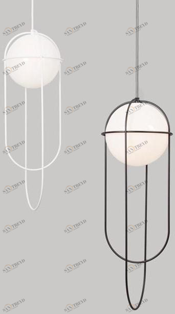 ANDlight Подвесной светильник из стали и стекла Orbit sun-id-1468838