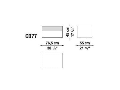 Деревянный комод B&B Italia гайка ARCH-00112105 - Вид №4