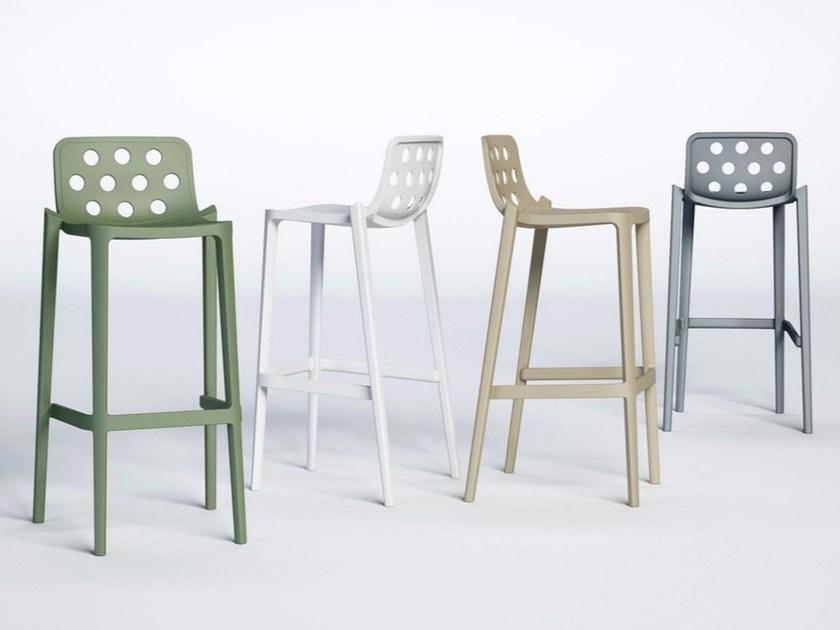 GABER Табурет из технополимера с подставкой для ног  382/a  - Вид №1