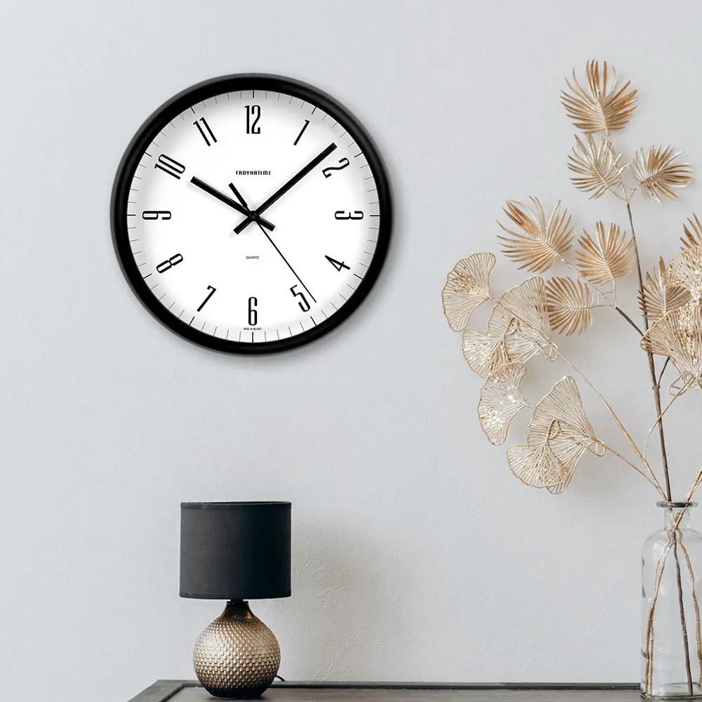 TROYKATIME Настенные часы круглые 24 см с бесшумным ходом 83872063 NEO-CLASSIC STLM-0045368 - Вид №5