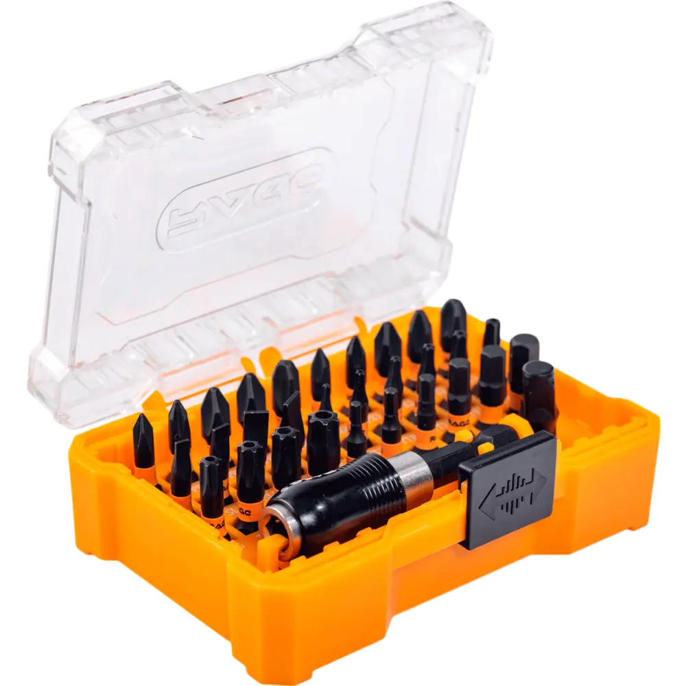 Профессиональный набор магнитных бит RAGE 554107, 32 предмета 89420850 STLM-1564184