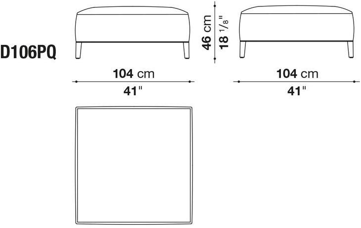 Maxalto Модульный угловой диван из ткани Dives sun-id-1407259 - Вид №30
