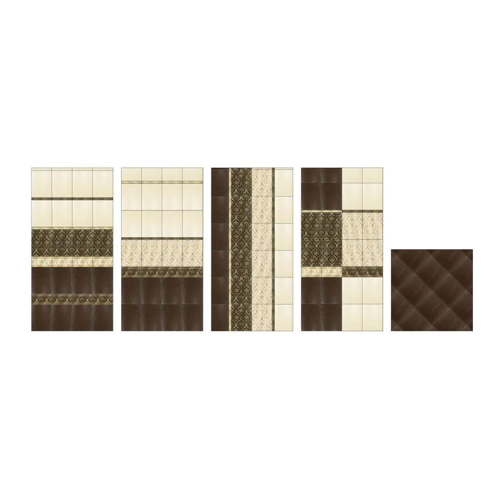Бордюр настенный LB Ceramics Катар 13x25 см цвет белый 14225323 STLM-2029039 - Вид №7