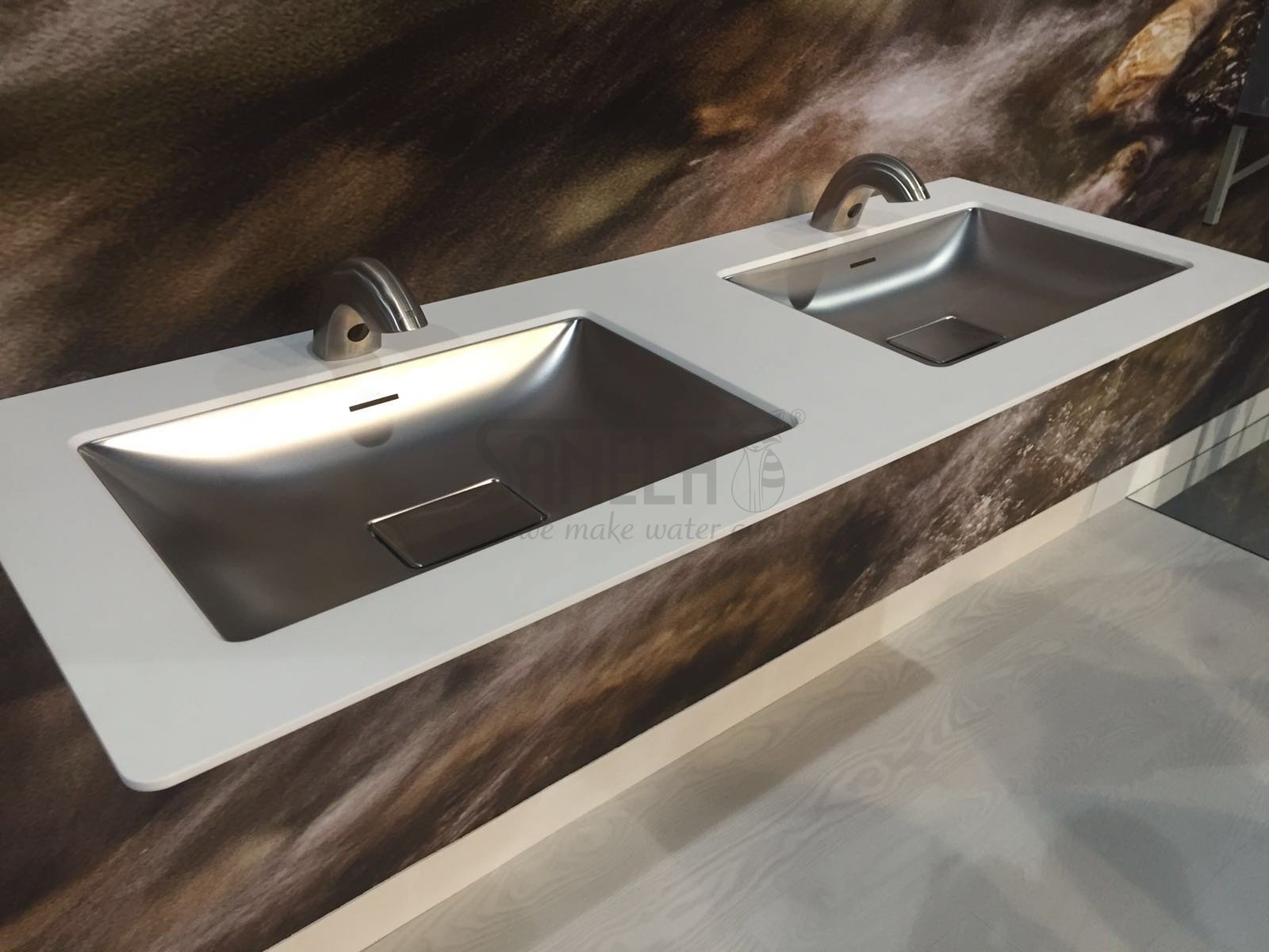 03465 Нержавеющий смеситель для подачи холодной и теплой воды, 6 В SANELA  - Вид №3