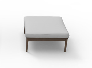 Модуль оттоманки для садового дивана в ироко