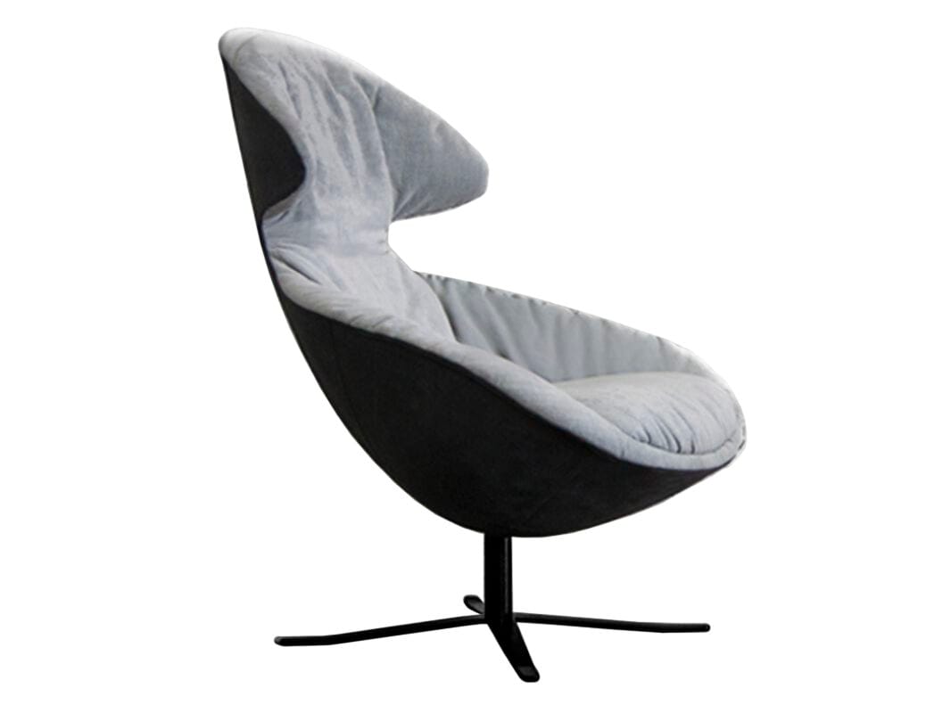 Кожаное кресло с подголовником Tonon LOFT SOFT UPHOLSTERED ARCH-00151659