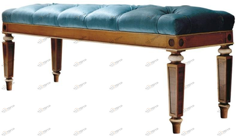 Martini Interiors Стеганая скамейка из вишни Emozioni sun-id-1376015