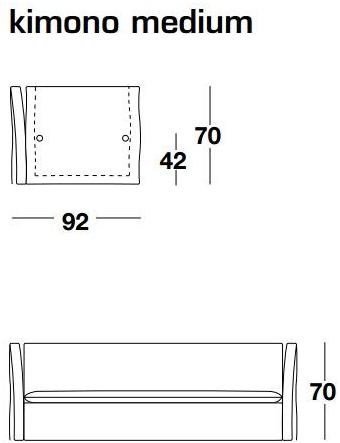 Frigerio Salotti Модульный диван с тканевой обивкой Kimono sun-id-1426332 - Вид №3