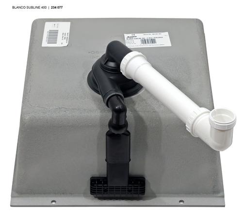 523424 Кухонная мойка Blanco Subline 400-U алюметаллик  Blanco Subline Алюметаллик - Вид №7