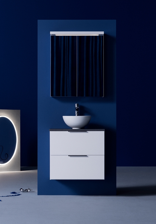 1390202 Шкаф Для Умывальника Vitblank 600 Hafa  Белый  - Вид №2