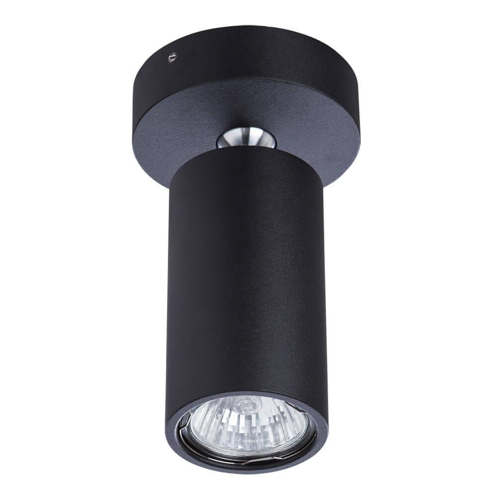 Спот потолочный галогеновый черный Cervantes Gavroche Volta 1968/04 PL-1 DIVINARE GAVROCHE VOLTA 00-3924979 Черный  - Вид №1