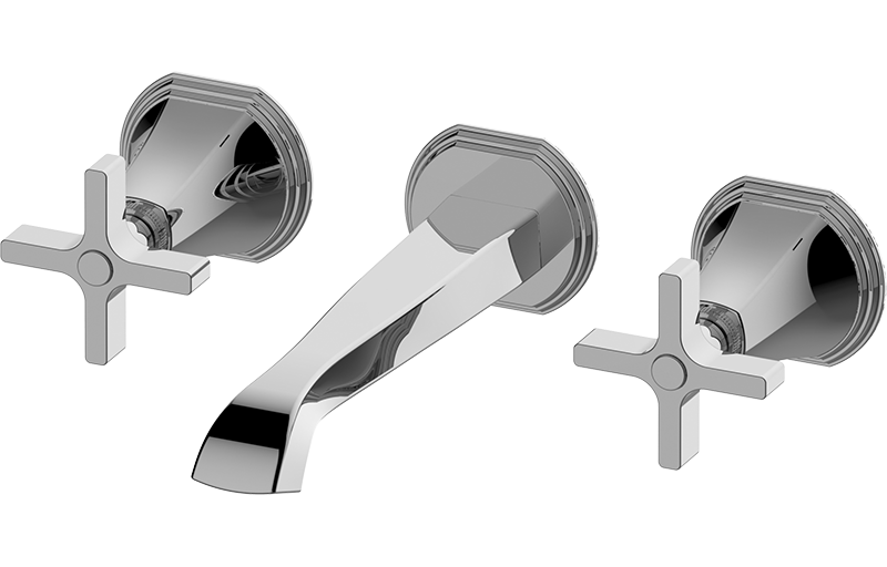 E-6830-C15B-T Смеситель для умывальника из 19,4см носикем (Внешние элементы) GRAFF Finezza