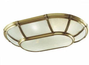 Possoni Illuminazione Сатиновый потолочный светильник с опаловым стеклом  1895/12-pl