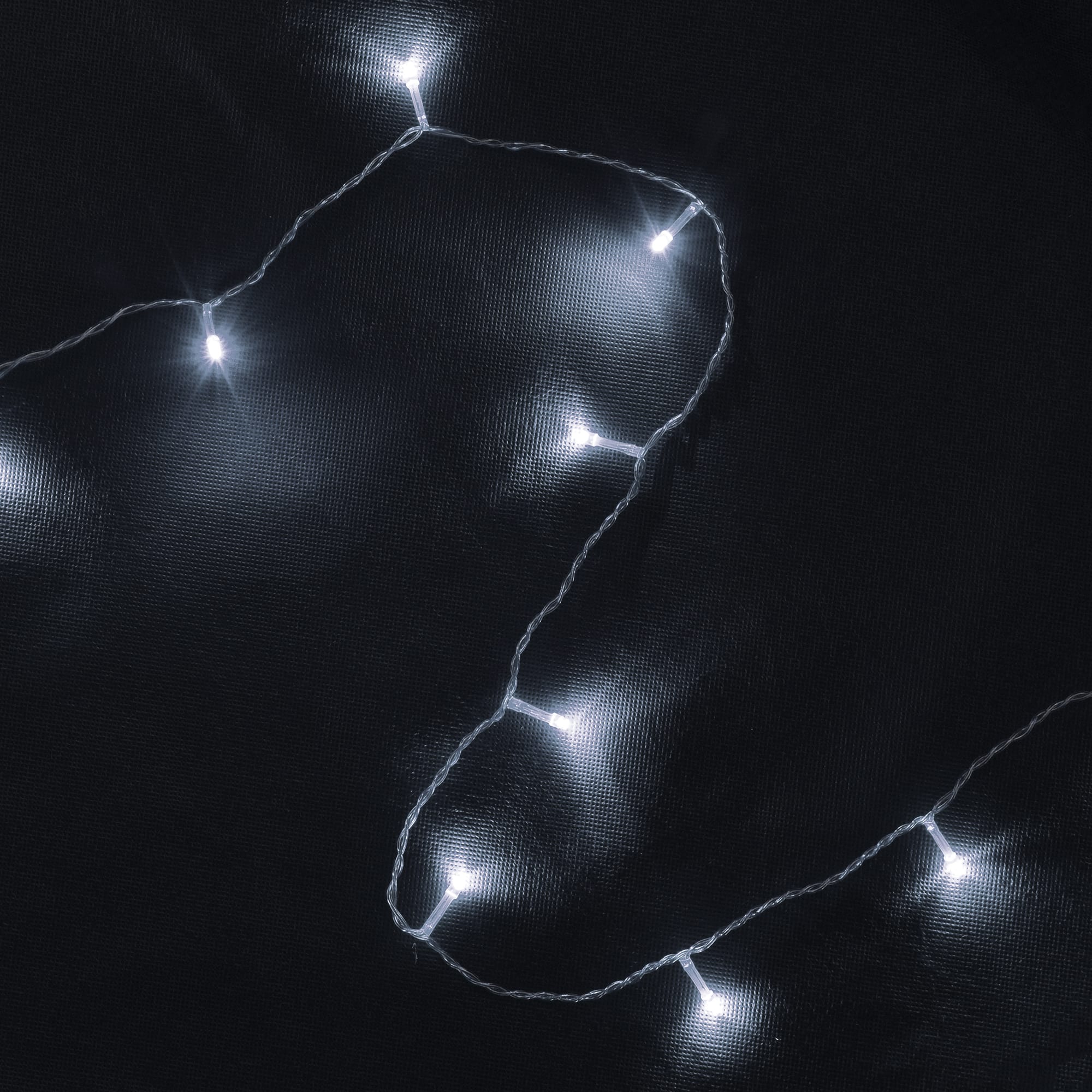 82341999 Электрогирлянда наружная «Занавес» 1x2 м 96 LED 6 нитей холодный белый Santreyd 