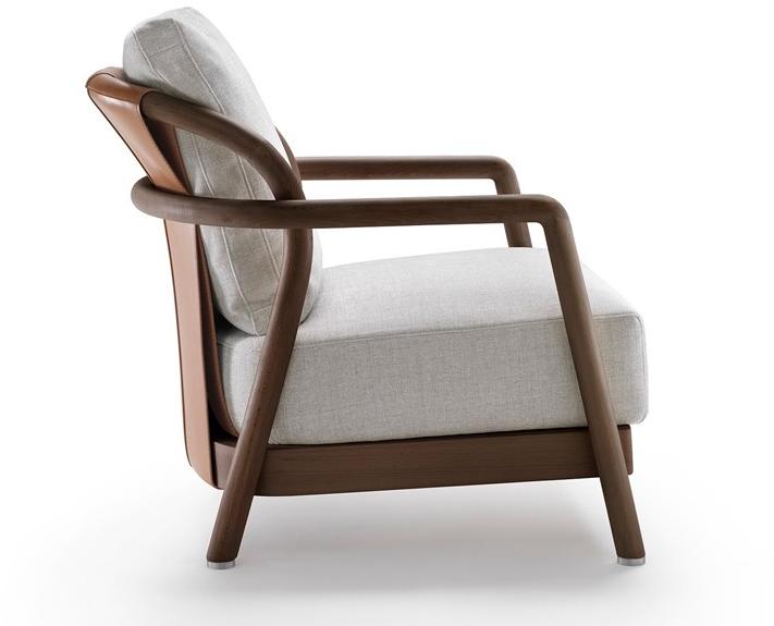 Flexform Кресло из ткани с подлокотниками Alison sun-id-1349167 - Вид №1