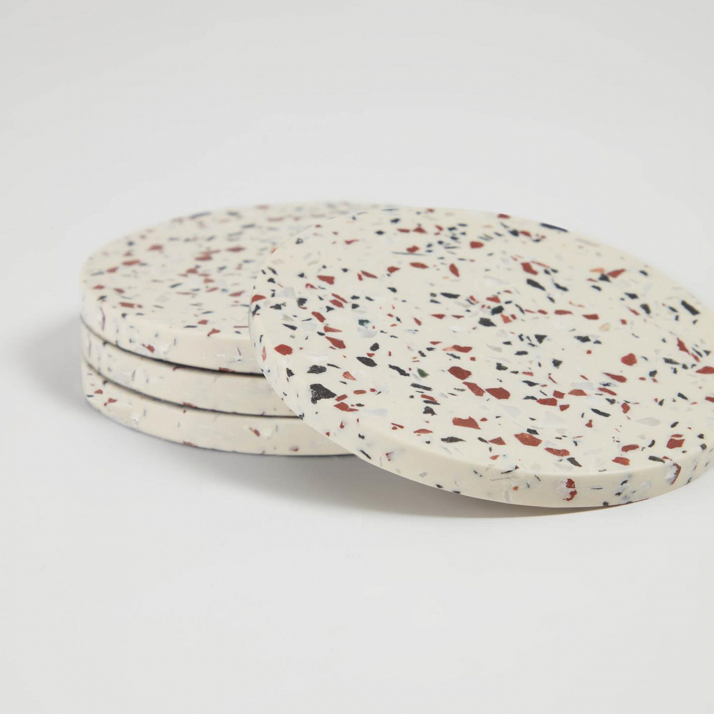 091017 Набор из 4-х подставок белый La Forma Tiana 