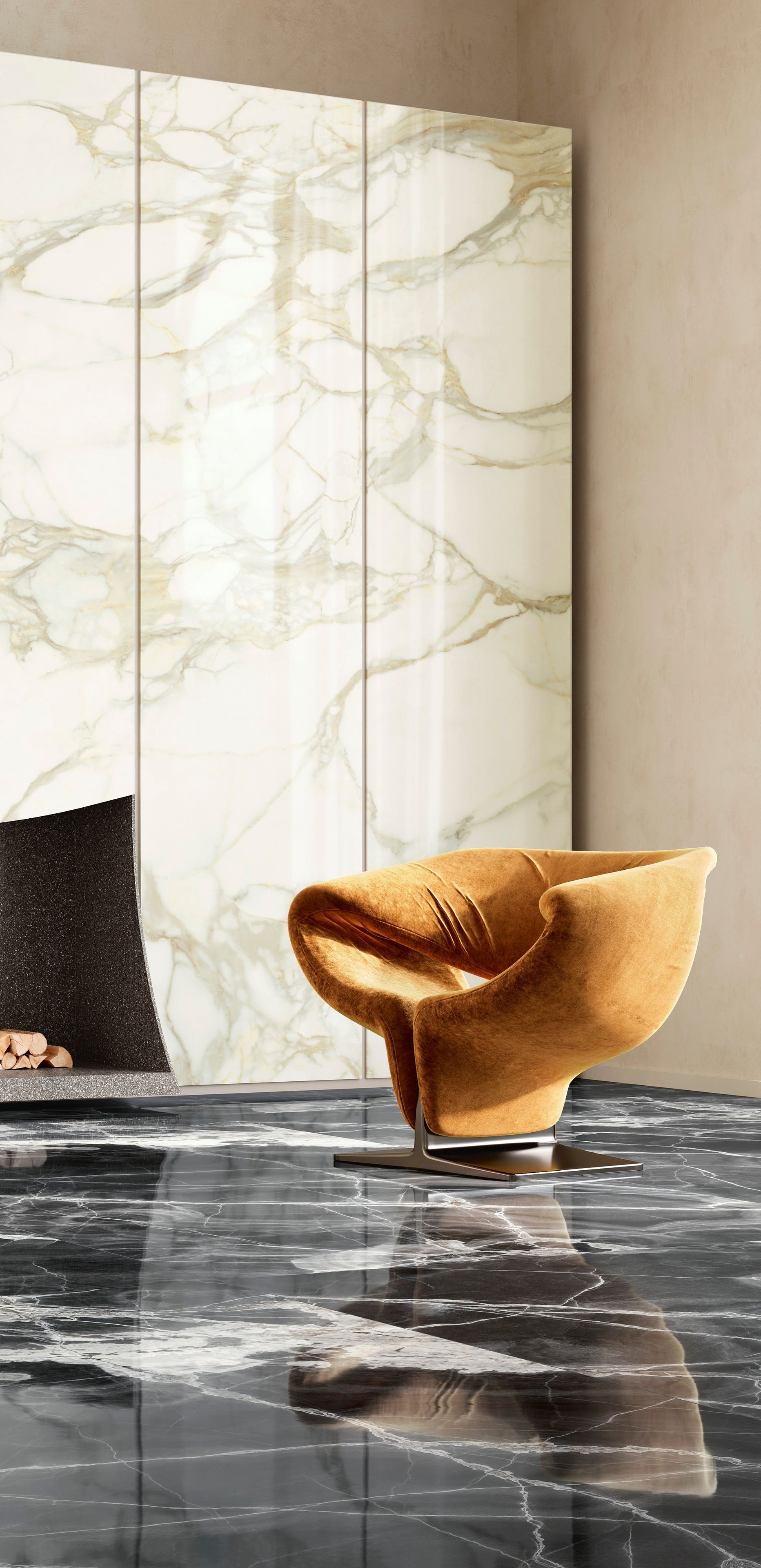 Пол / керамогранит с мраморным эффектом Fiandre Marmi Maximum ARCH-00053978 - Вид №6