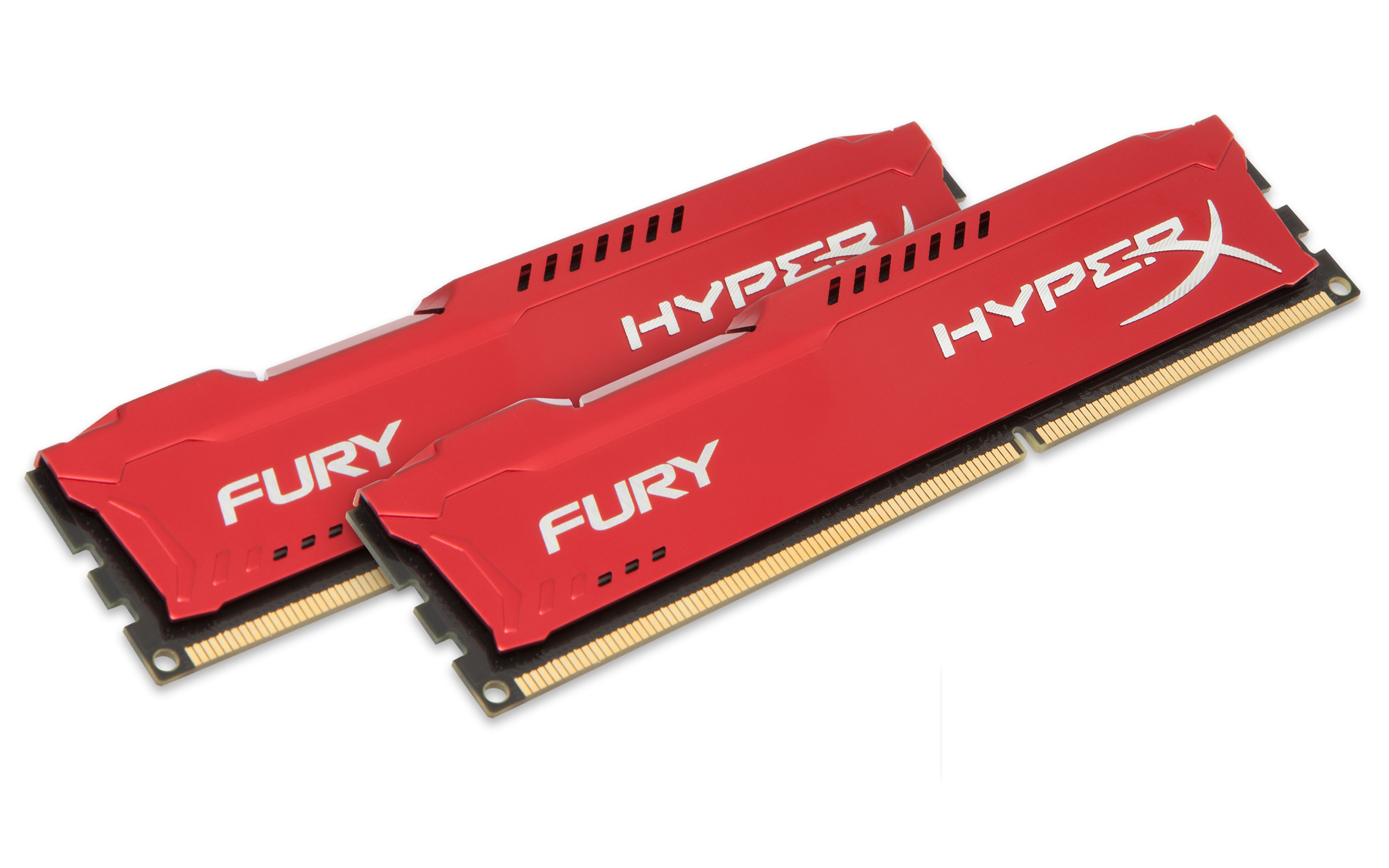 HX313C9FRK2/16 16gb 1333mhz ddr3 cl9 dimm (kit of 2) hyperx fury red series Kingston Santreyd  - Вид №1