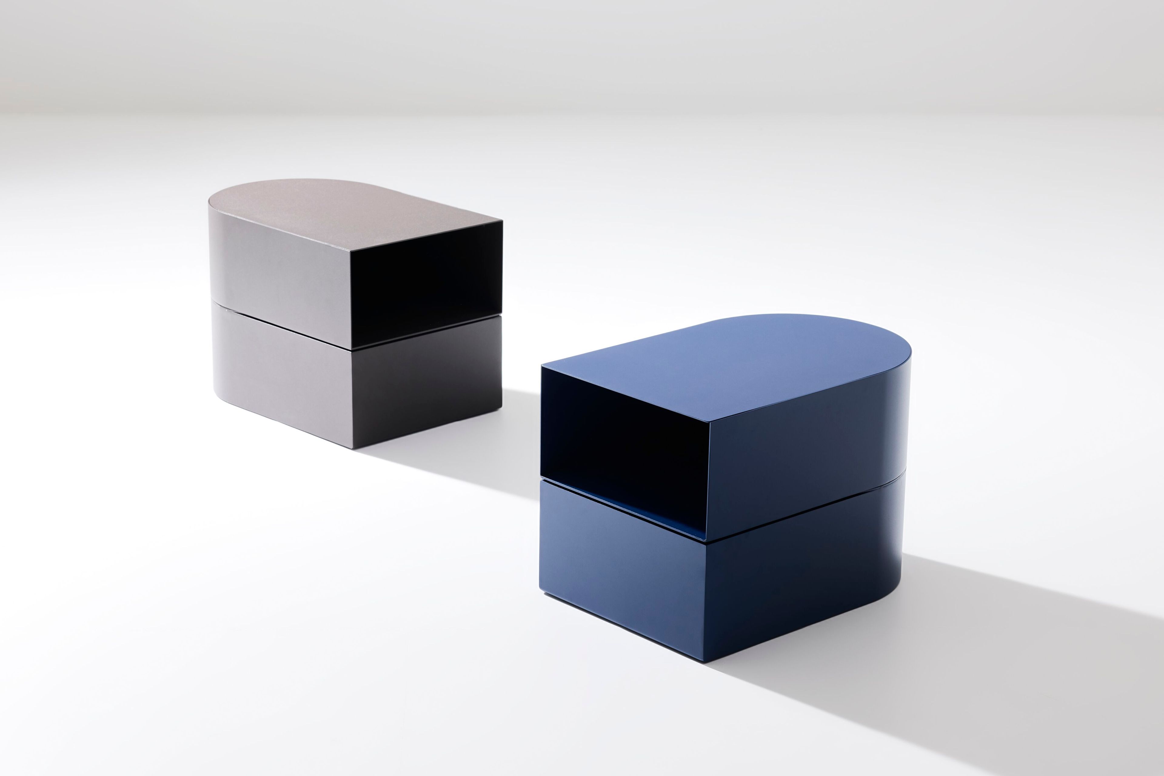 Металлическая прикроватная тумбочка / журнальный столик Bolzan ABSIDE ARCH-00086076 - Вид №2