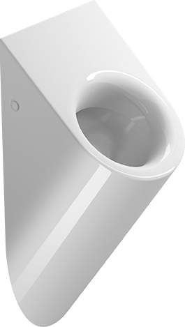 769711 Настенный писсуар, уринал с мушкой GSI ceramica Community - Вид №1