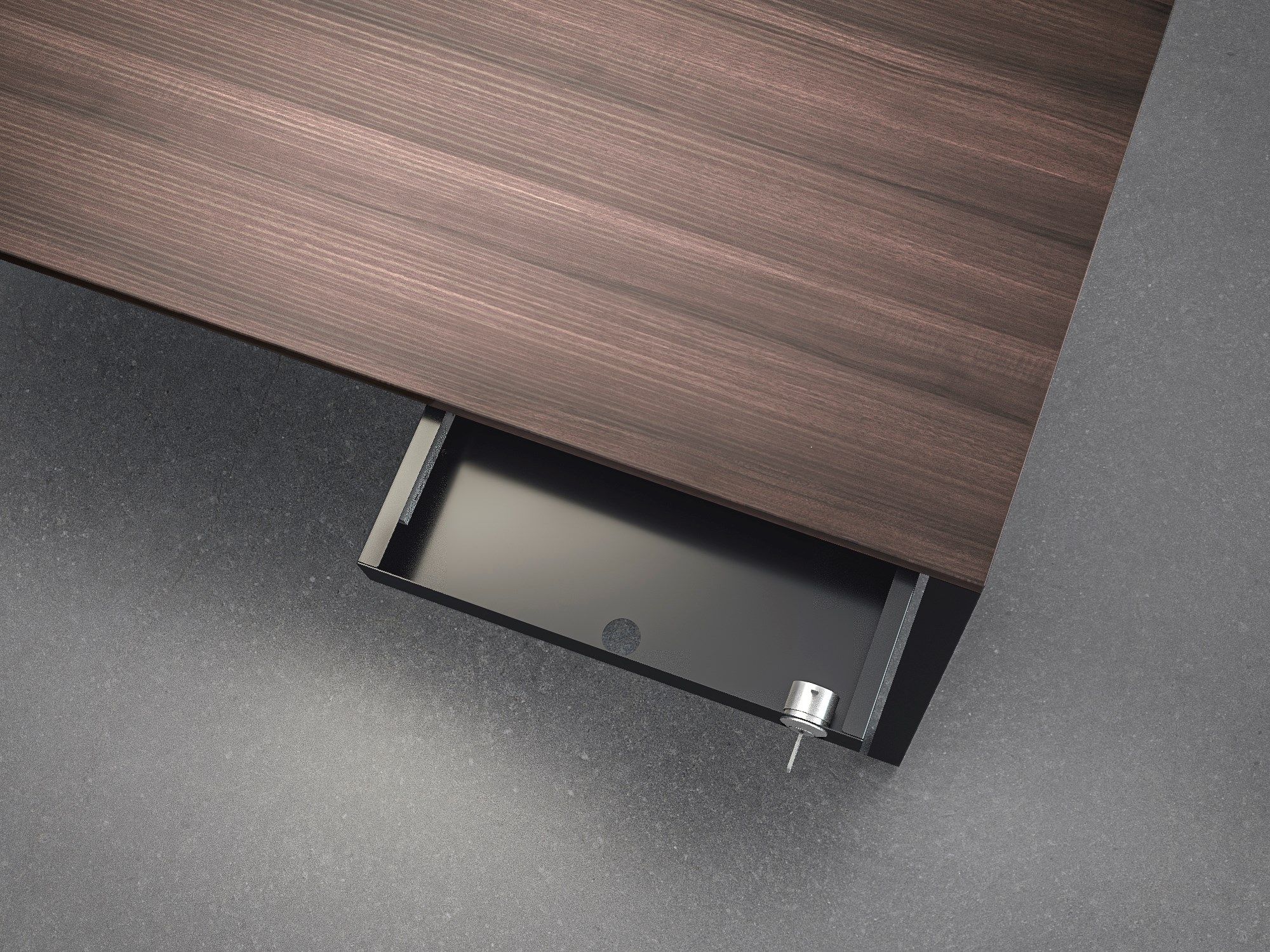 Угловой исполнительный стол FANTONI Framework 2.0 ARCH-00115614 - Вид №1