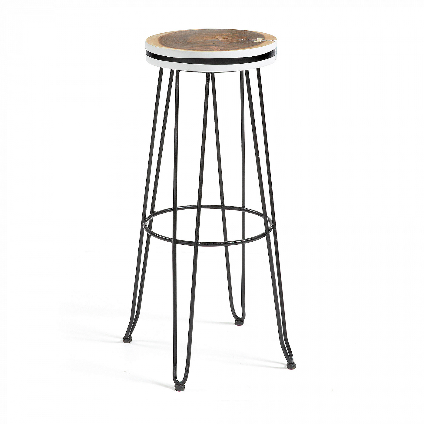 073278 Табурет Farley черный La Forma Faye  - Вид №2