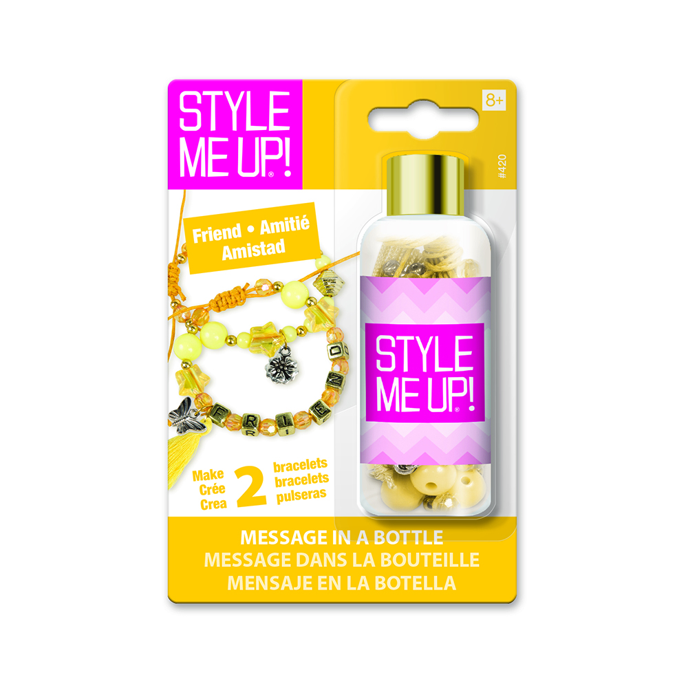 420S Набор для создания браслетов № 03 "Послание в бутылке - Дружба" STYLE ME UP 