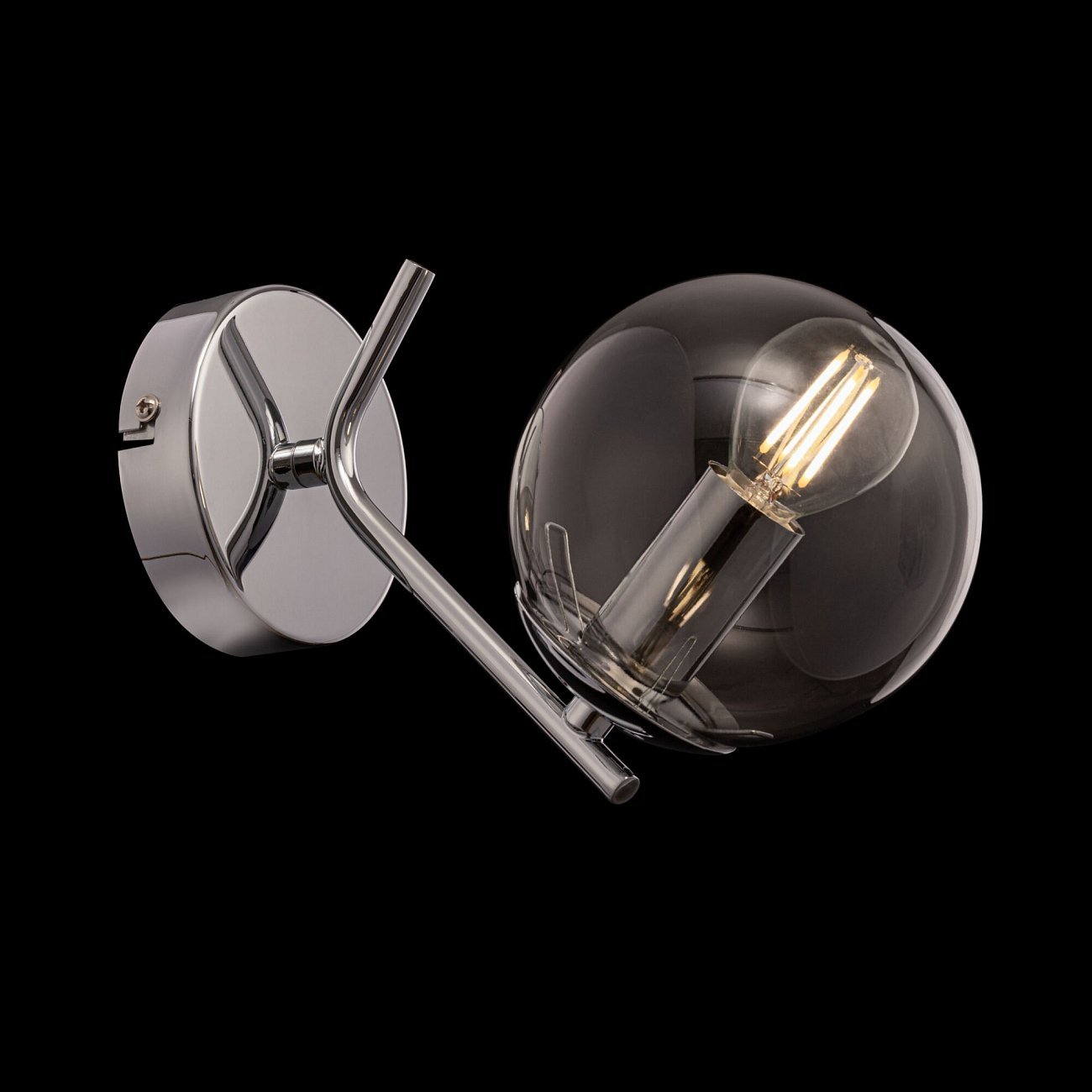 Бра настенное хром Nancy FR5083WL-01CH FREYA MODERN 00-3957441 Хром - Вид №1