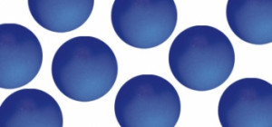 1509210 Половинки бусин акриловые, матовые, 5 мм диам., упаковка 60 шт., цвет темный синий Rayher