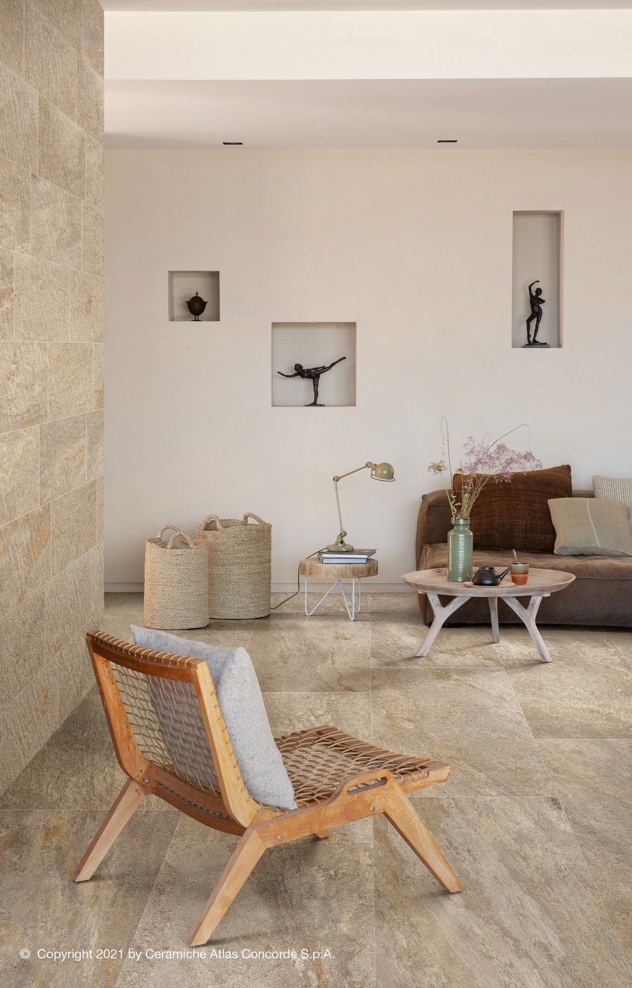 Пол / облицовка керамогранита с эффектом камня Atlas Concorde Norde ARCH-00026085 - Вид №42