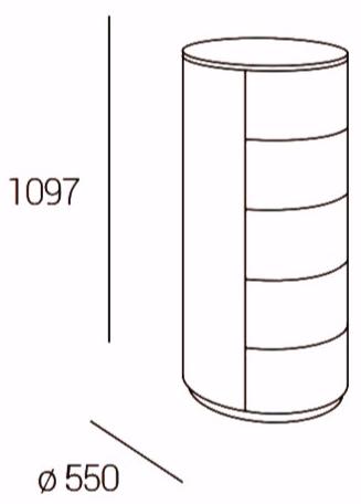 Dall'Agnese Комод из дерева Christal sun-id-1360685 - Вид №2