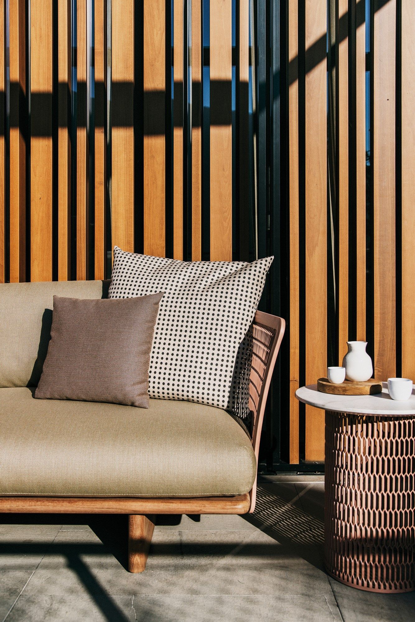 Алюминиевый садовый стол Kettal сетка ARCH-00141308 - Вид №9