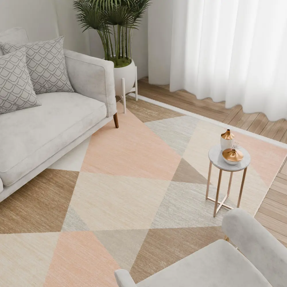 89374982 Ковер Leo 160x230 см вискоза 927977/2929 цвет коричневый STLM-1355904 RAGOLLE  - Вид №8