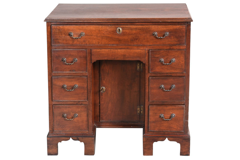 SOR27578 Стол из красного дерева с отверстием для колена ijlbrown 