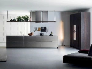 TM Italia Cucine Кухня из нержавеющей стали с островом G180