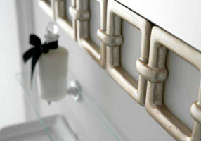 Gentry Home Держатель стакана с кристаллами Oxford Розовое золото GH101124 - Вид №1